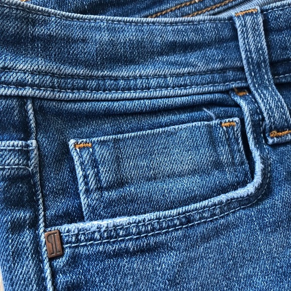 Anthropologie Pilcro and the Letterpress Distressed Low Rise Jeans Size 27P - Picture 10 of 13